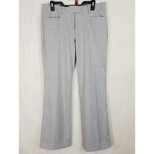 New Gap Modern Boot light grey trouser dress pants size 8 Preppy Career Minimal